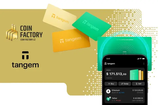 Coin Factory is Now a Certified Tangem Wallet Reseller: Learn More About the Product